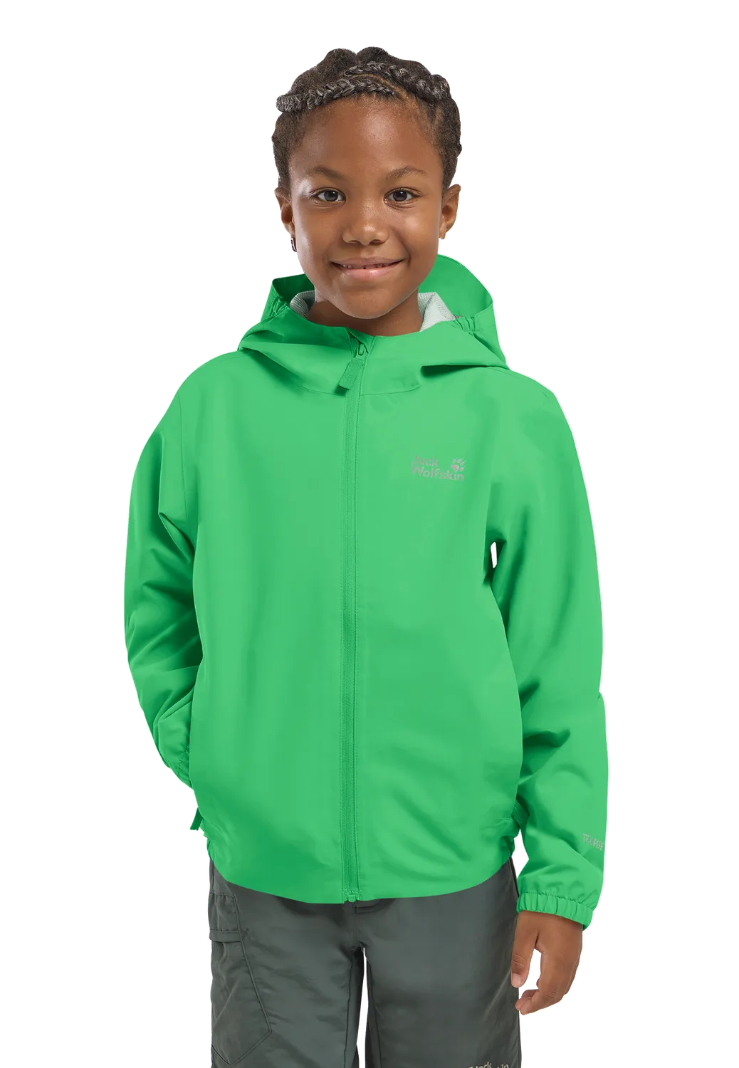 Jack Wolfskin Flaze Jacket K veste pluie enfant légère
