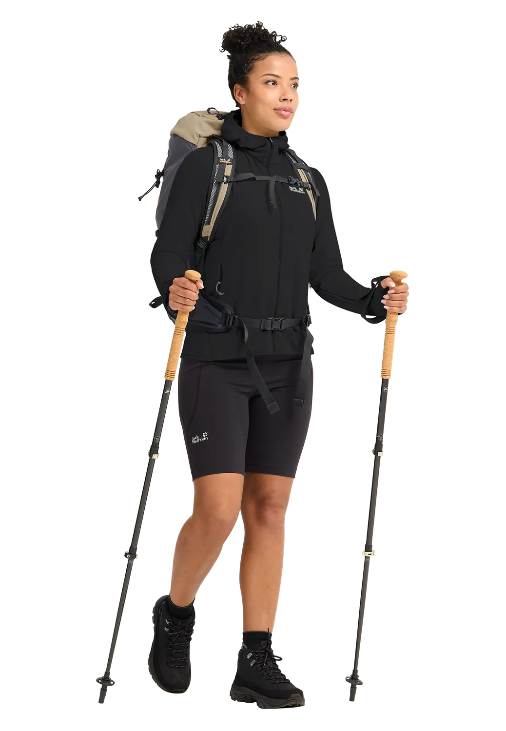 Jack Wolfskin Litestride Hooded FZ polaire femme zippée légère