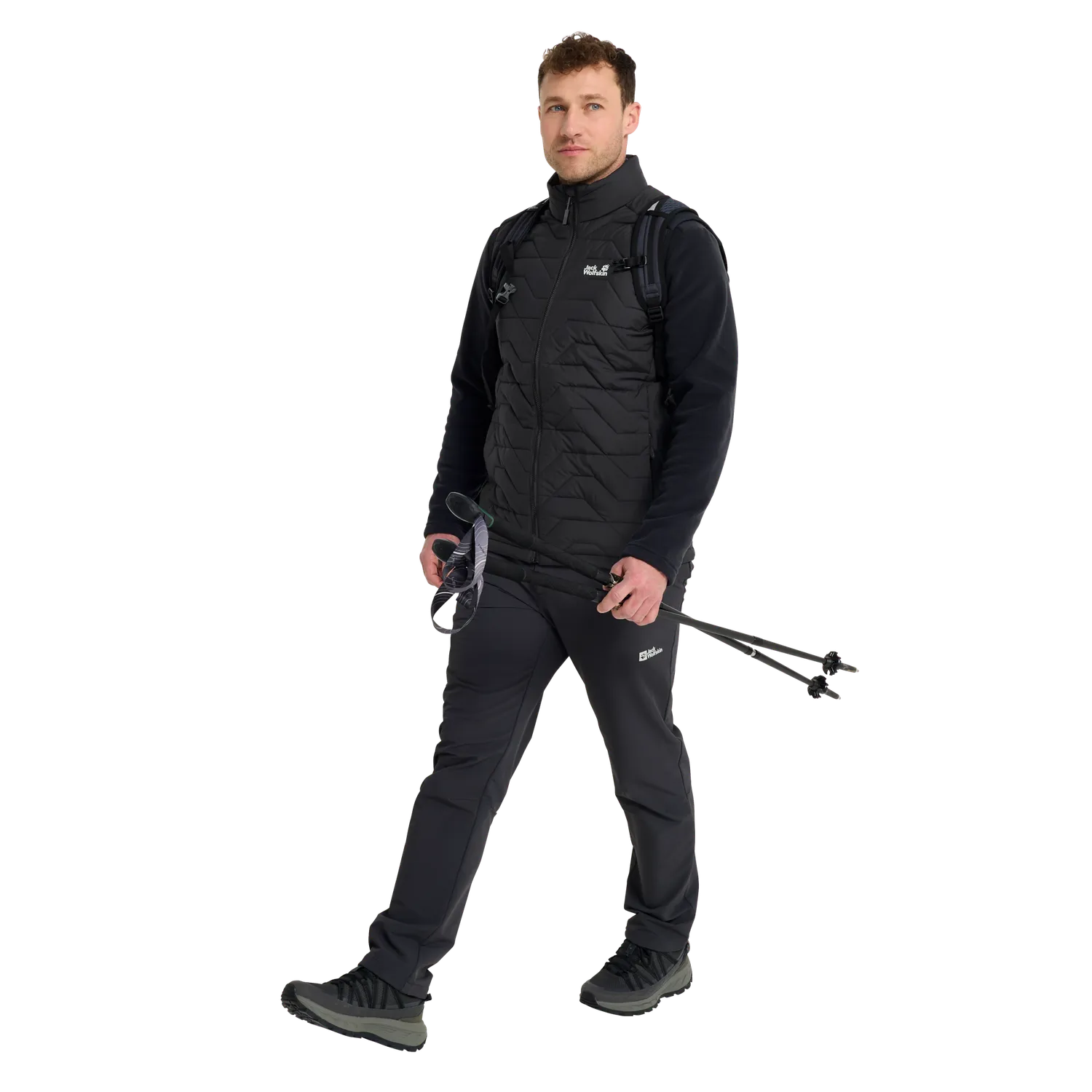 Jack Wolfskin Flextrek Ins Vest M gilet homme coupe-vent