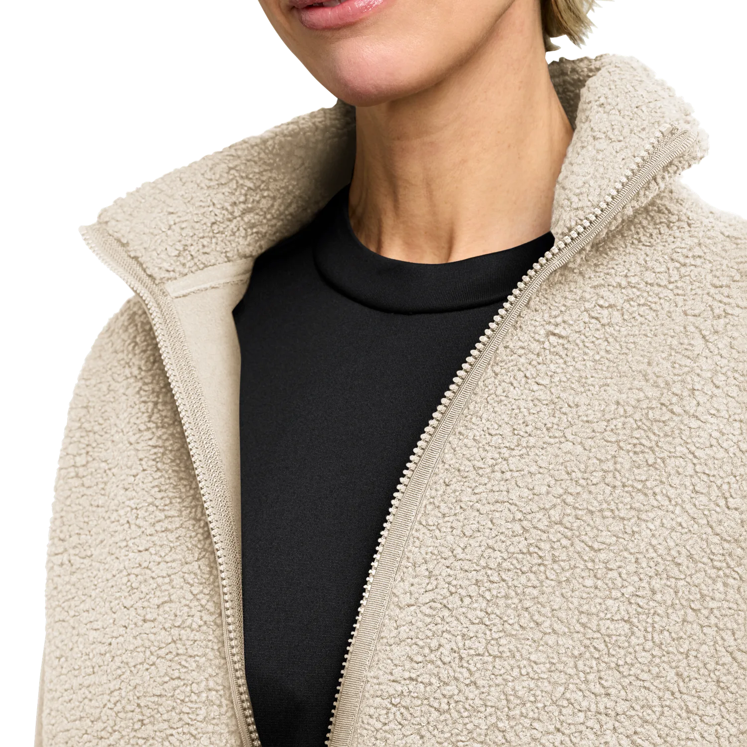 Jack Wolfskin High Curl Vest W gilet polaire femme sherpa