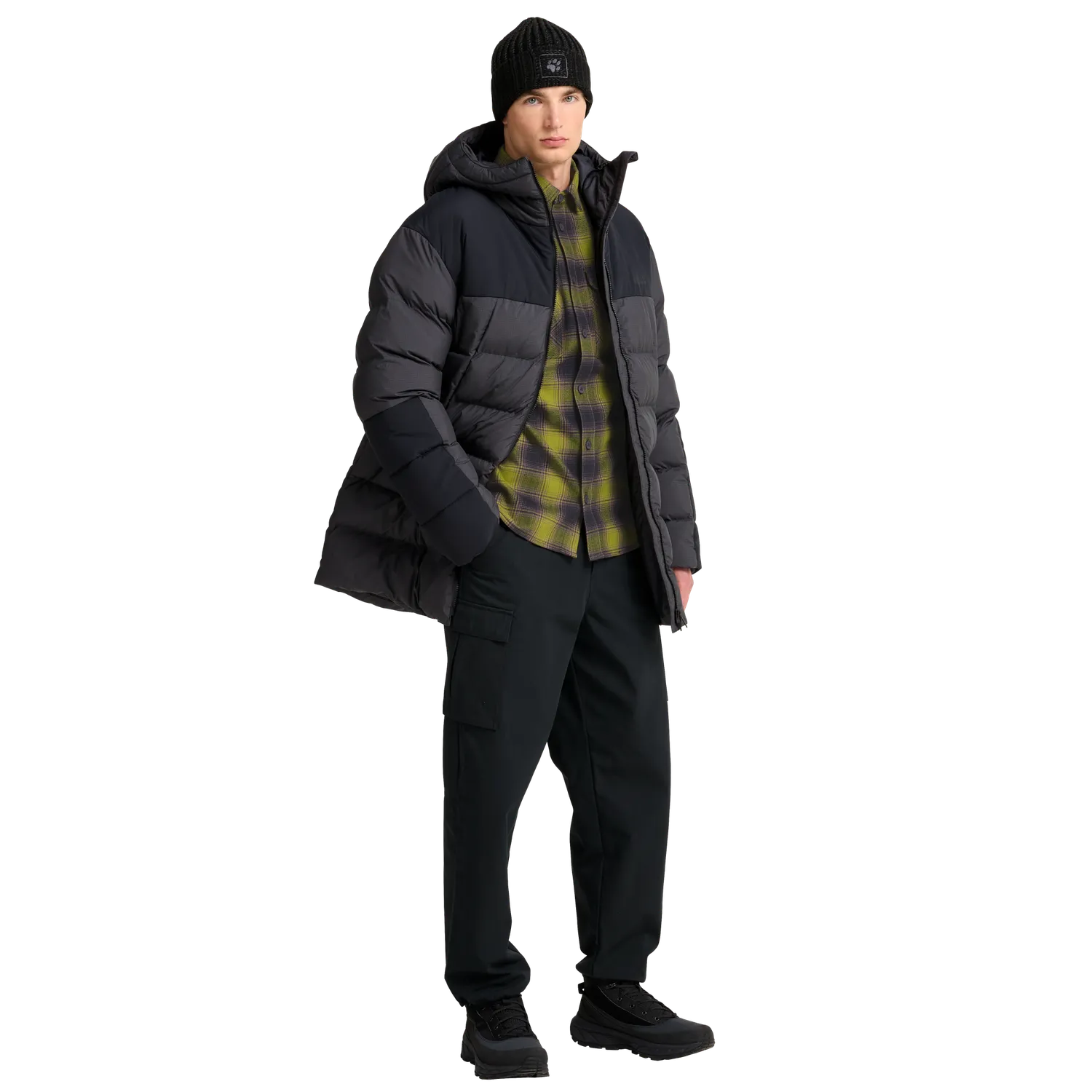 Jack Wolfskin Baja Flannel Shirt M chemise homme carreaux