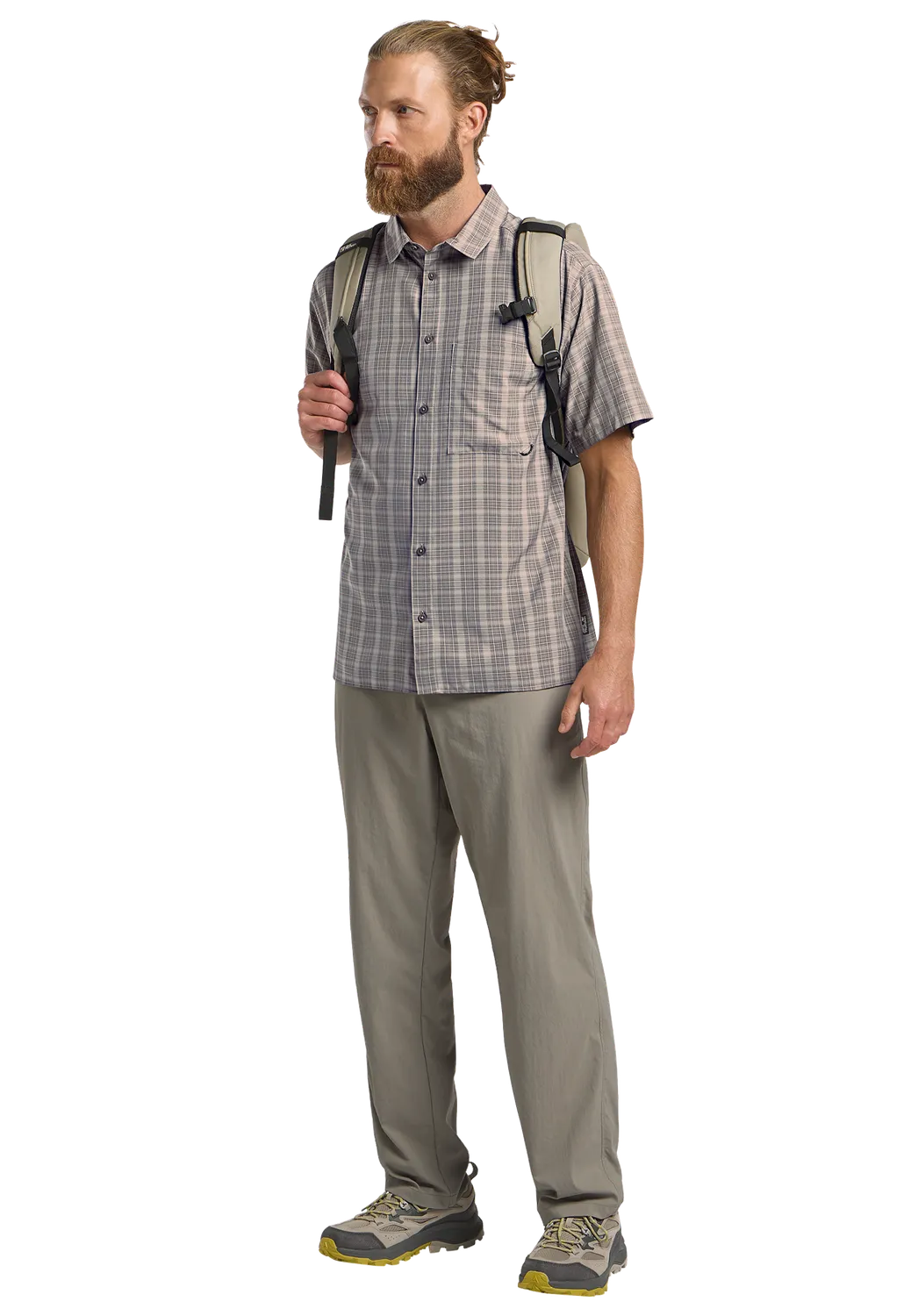 Jack Wolfskin Meseta Shirt M chemise homme à carreaux