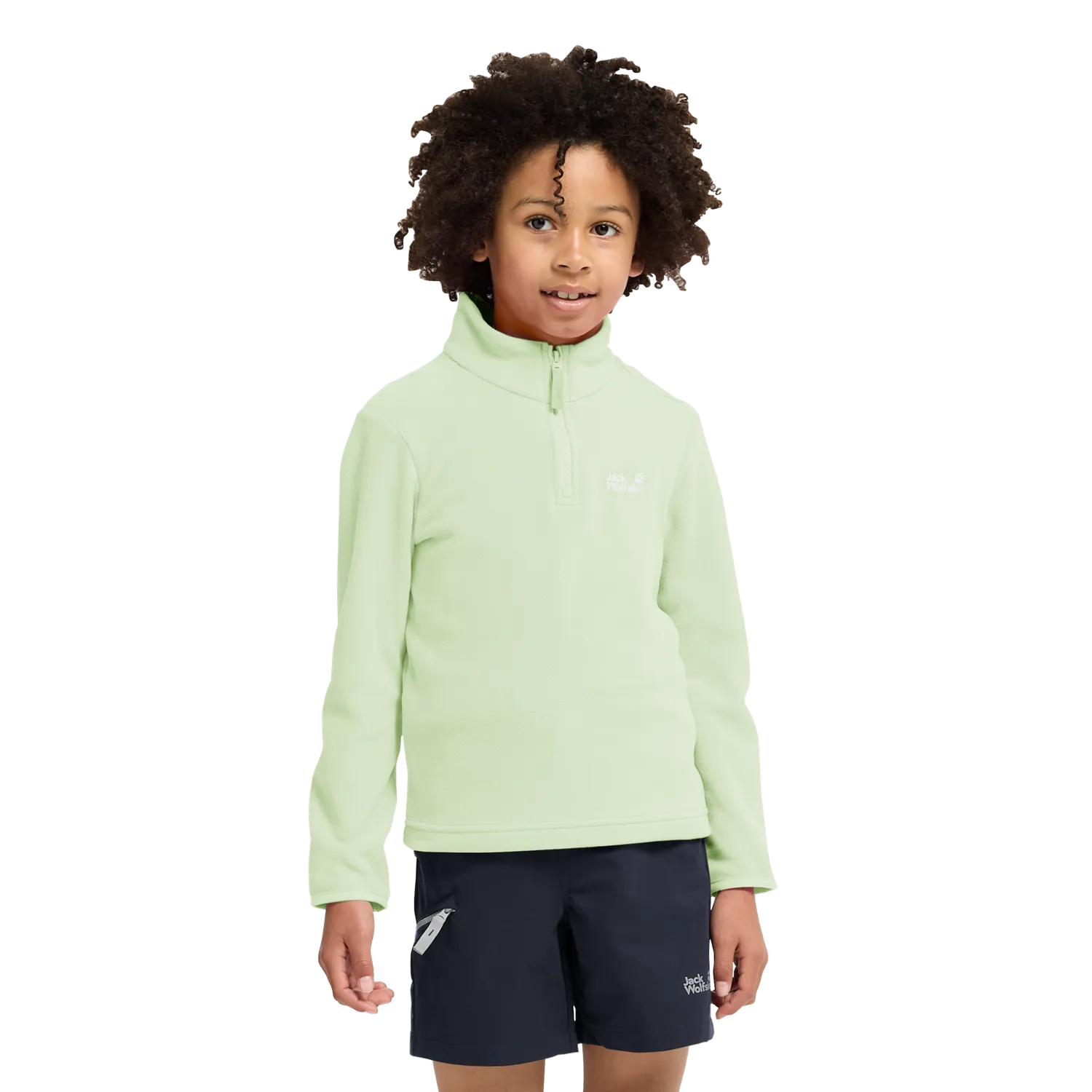 Jack Wolfskin Taunus 100 pull polaire enfant col montant chaud