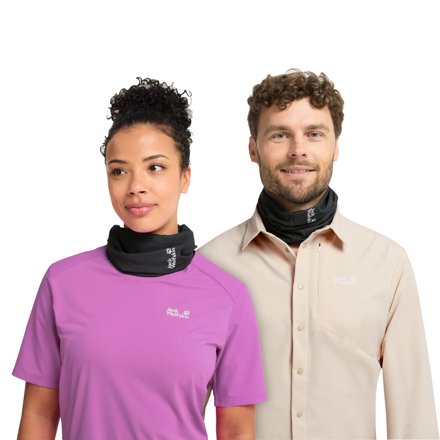 Jack Wolfskin Solid tour de cou tube stretch