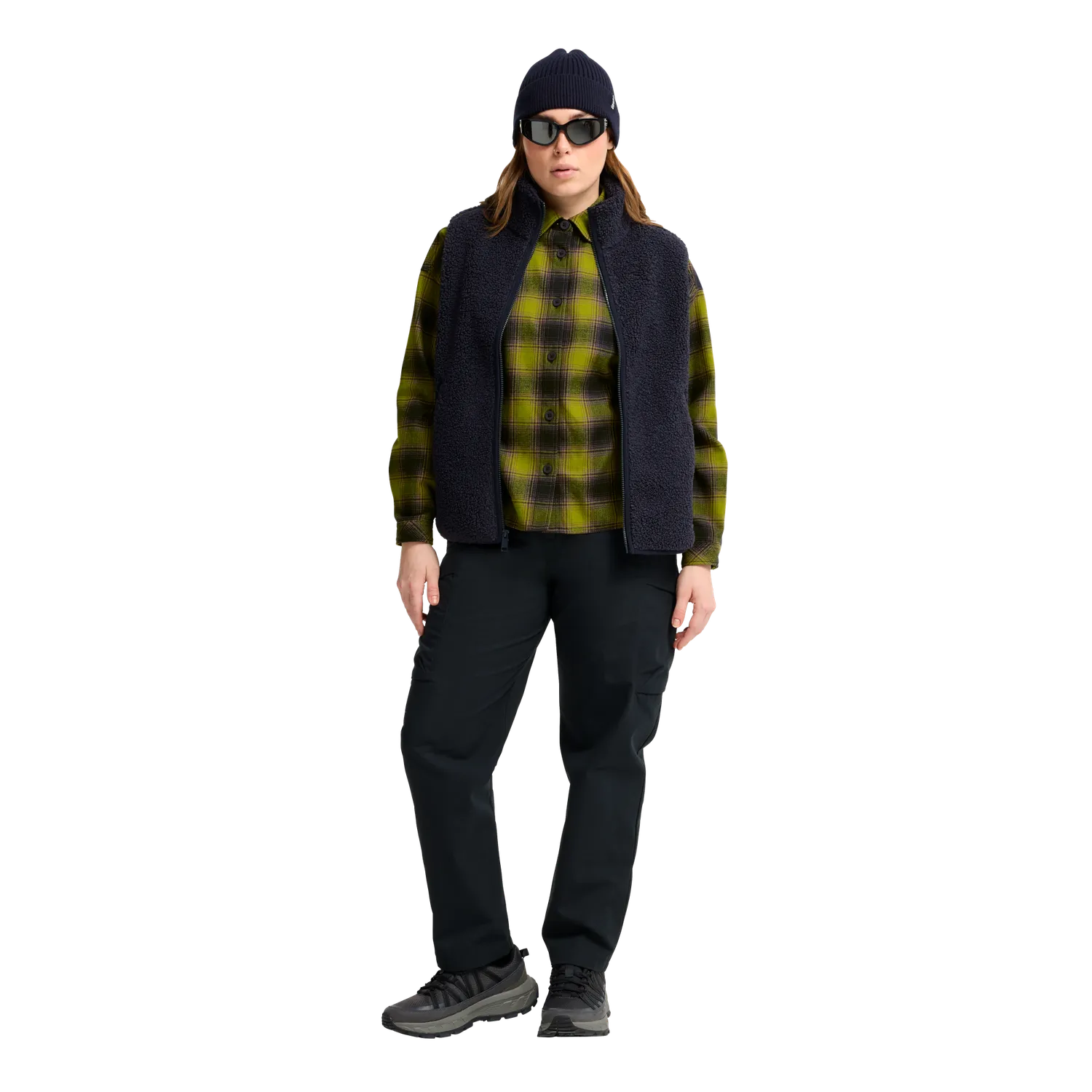 Jack Wolfskin Baja Flannel Shirt W chemise femme flanelle