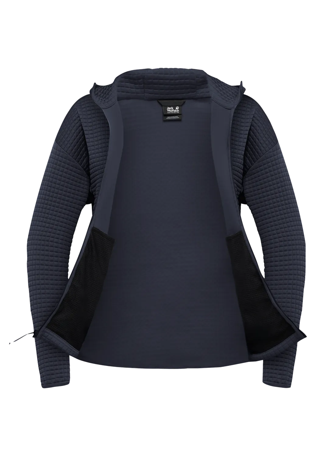 Jack Wolfskin Mogari Hooded FZ W polaire femme gaufrée