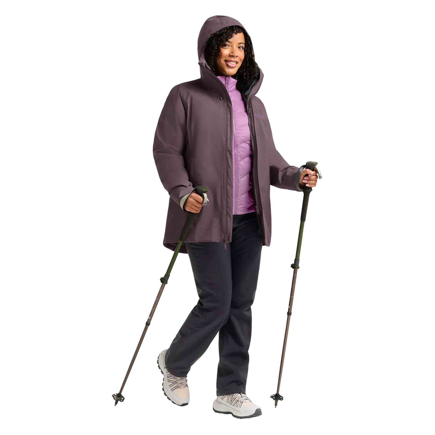 Jack Wolfskin Icecape 3in1 Down Jkt W veste femme