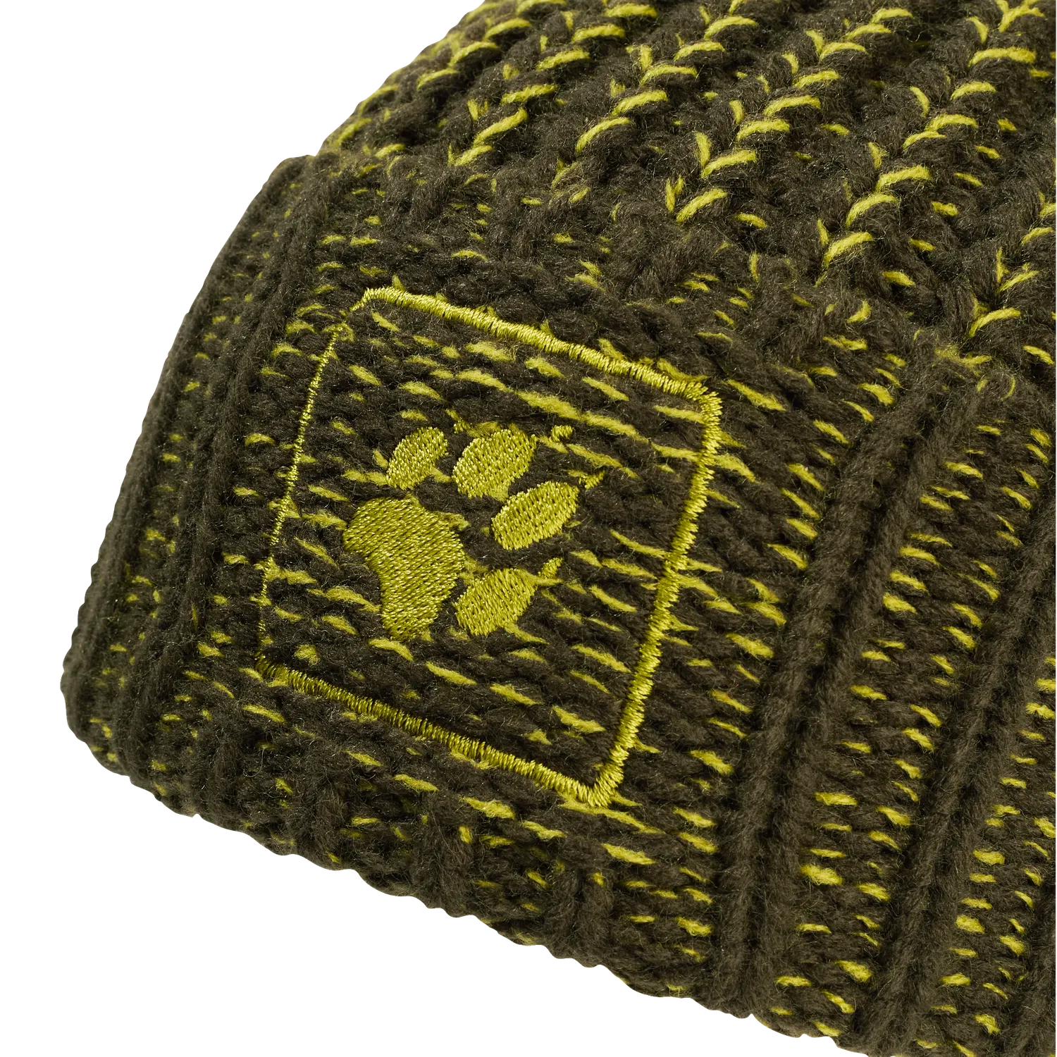 Jack Wolfskin Badge Paw Beanie bonnet hiver chaud unisexe