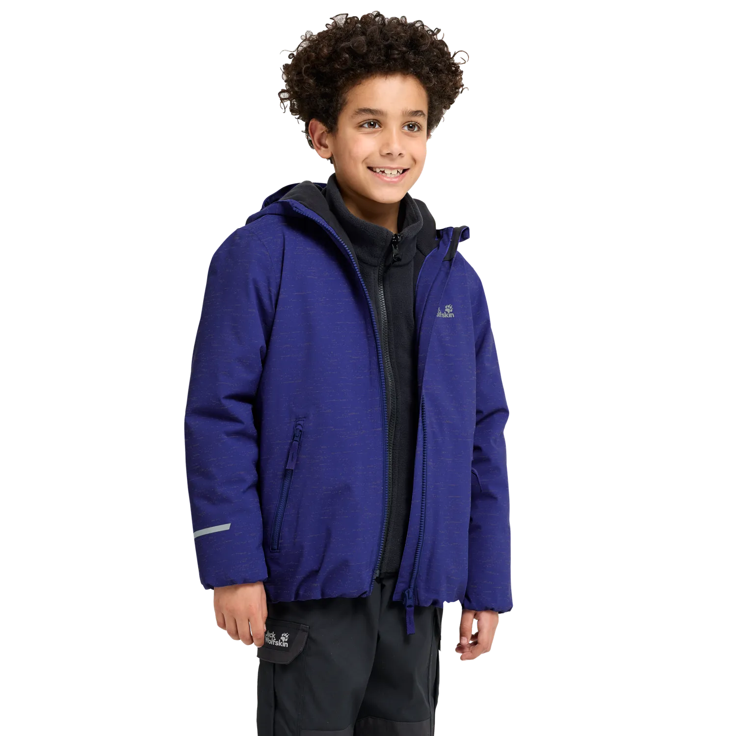 Jack Wolfskin Go Glow veste hiver enfant imperméable