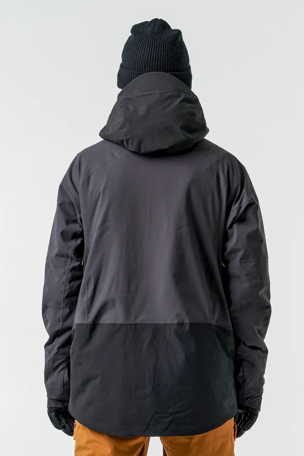 Orage Alaskan veste ski homme noir délavé isolée