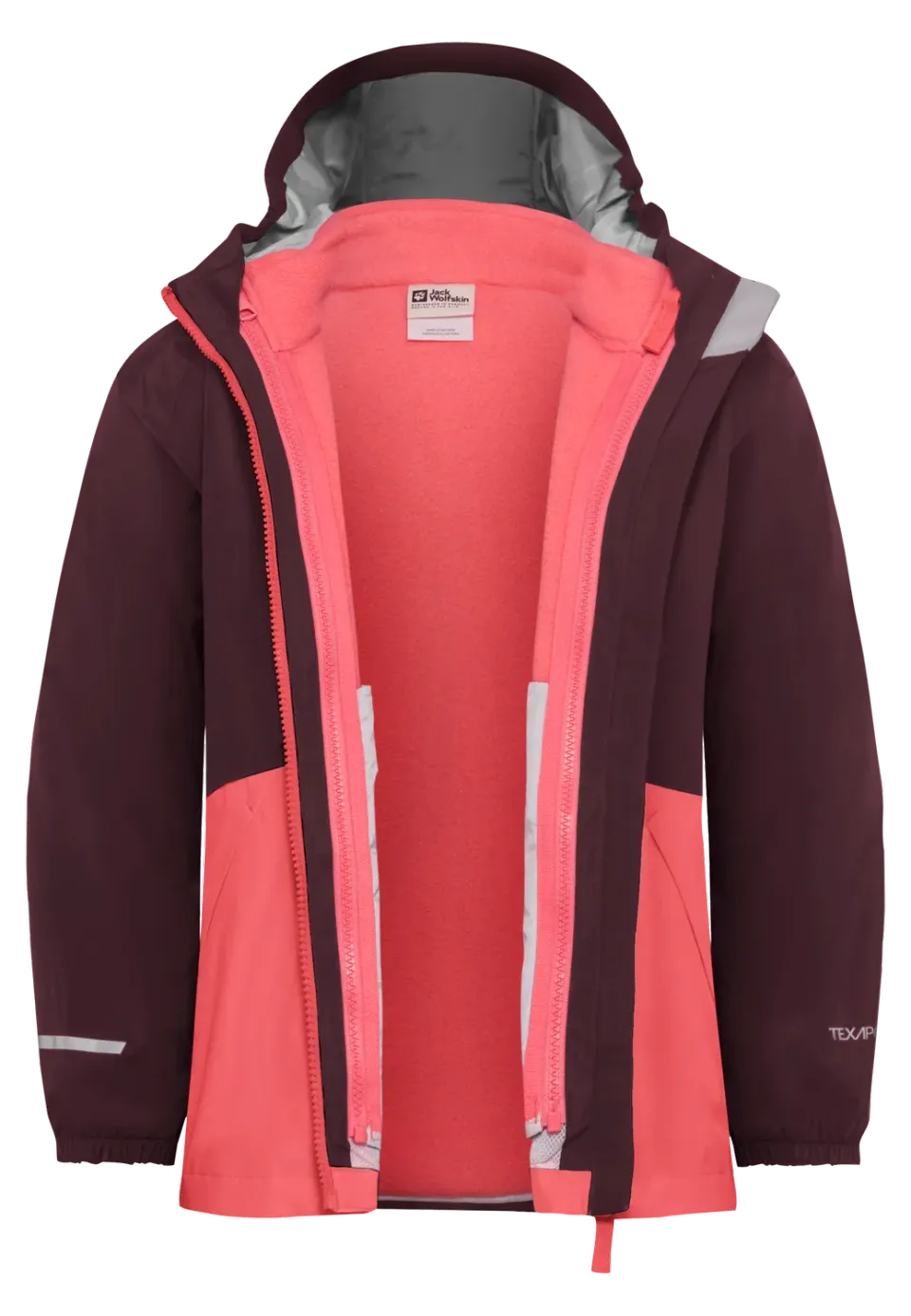 Jack Wolfskin Iceland 3in1 Jacket veste 3-en-1 enfant imperméable