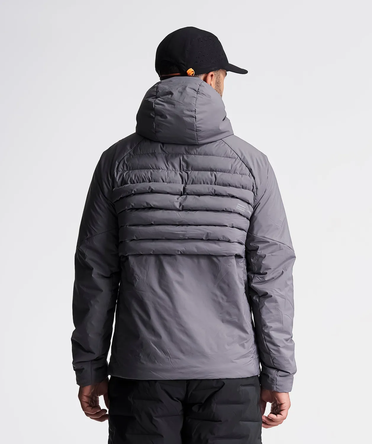 Orage Spine Hoodie veste homme noir stretch chaud