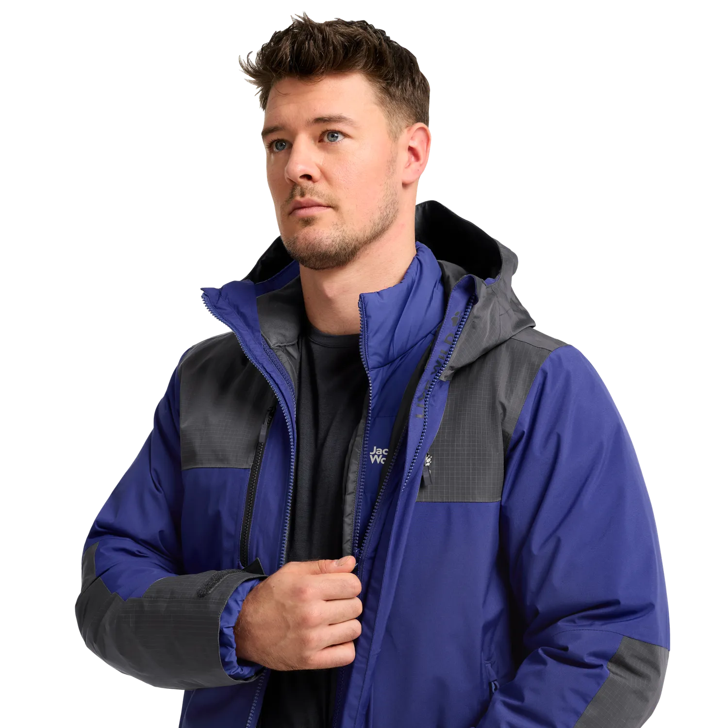Jack Wolfskin Jasper Decade 3in1 Jkt M veste homme imperméable