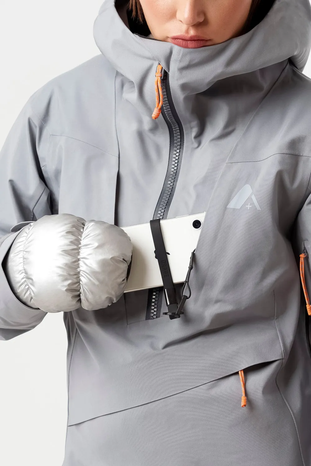 Orage MTN-X Torngat 3L veste imperméable femme Light Steel Blue