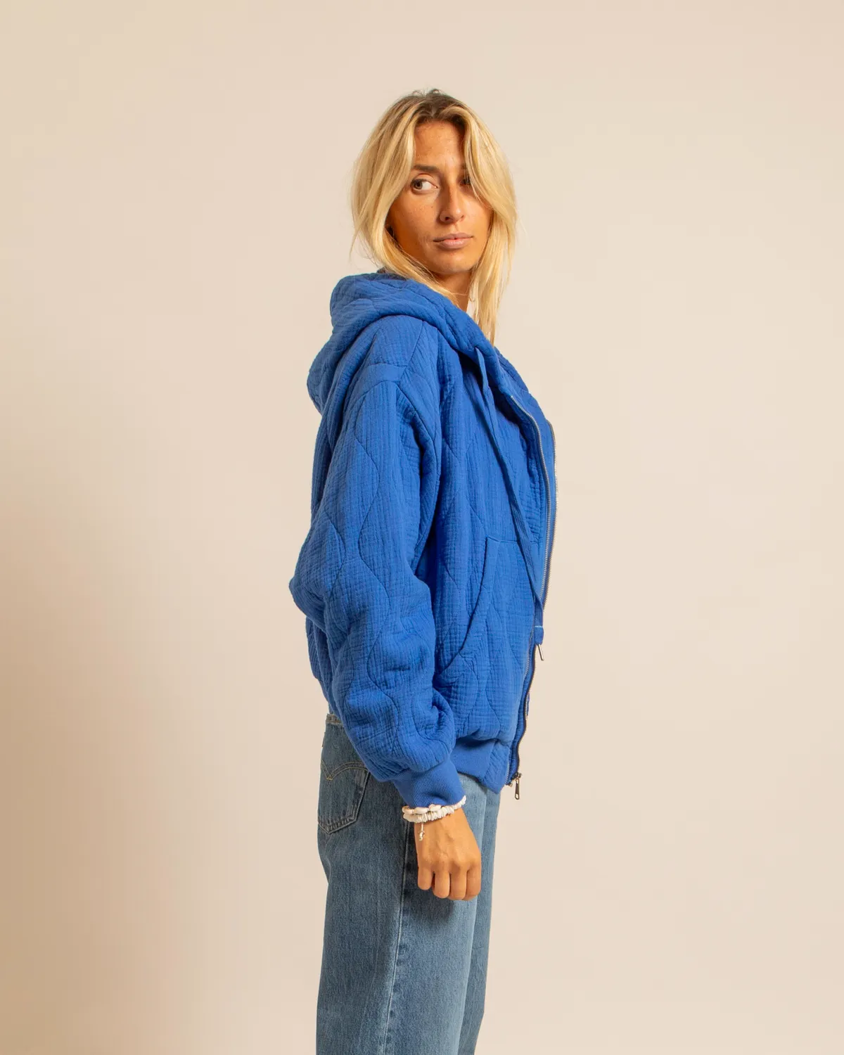 AOKYANOS Washington Klein veste capuche coton matelassé