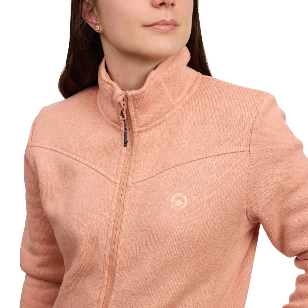 Lhotse Hana Coral polaire femme col montant chaude