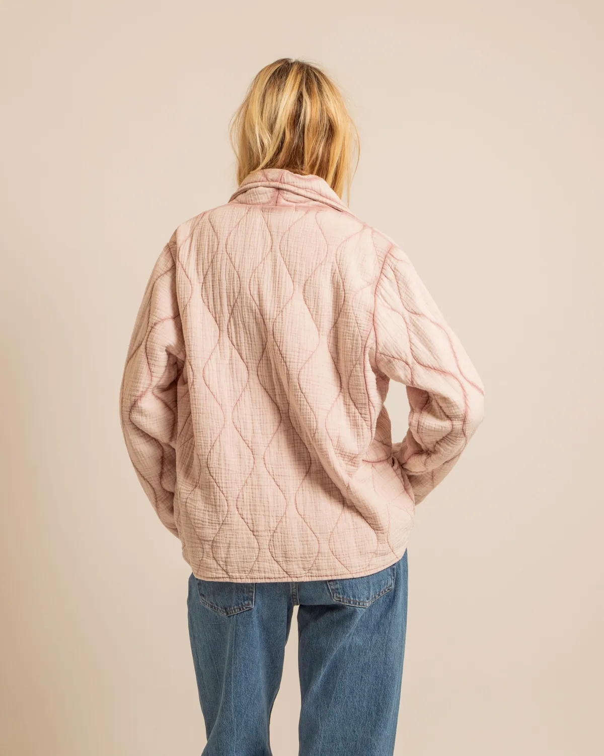 AOKYANOS Cuba kimono poudre coton matelassé