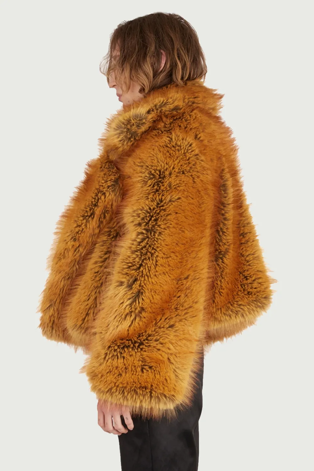 Jeanne Friot Blizzard manteau fausse fourrure court