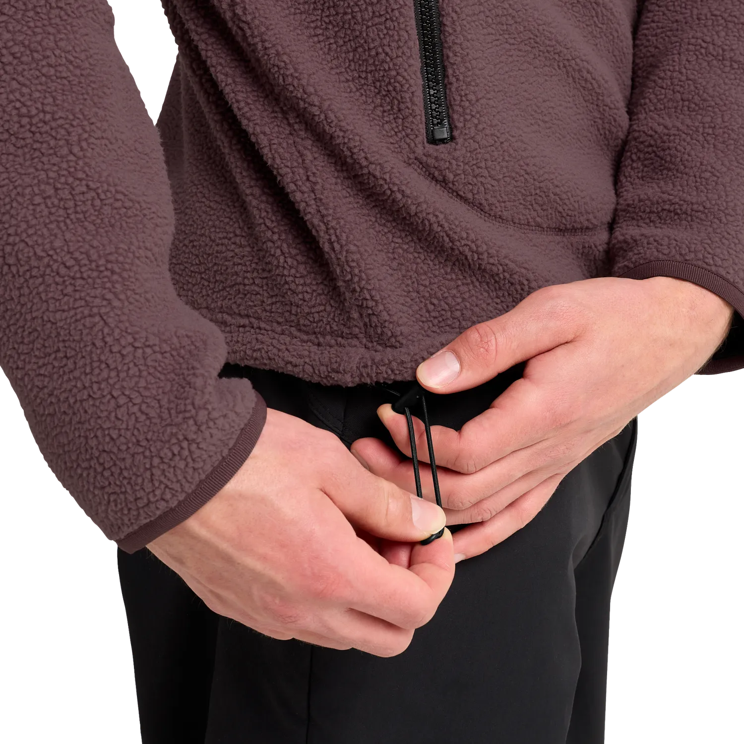 Jack Wolfskin Lite Curl Hooded FZ M polaire homme zippée