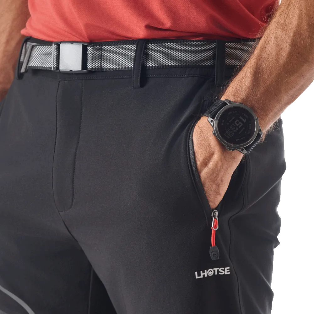 Lhotse Nils pantalon softshell noir 4 poches