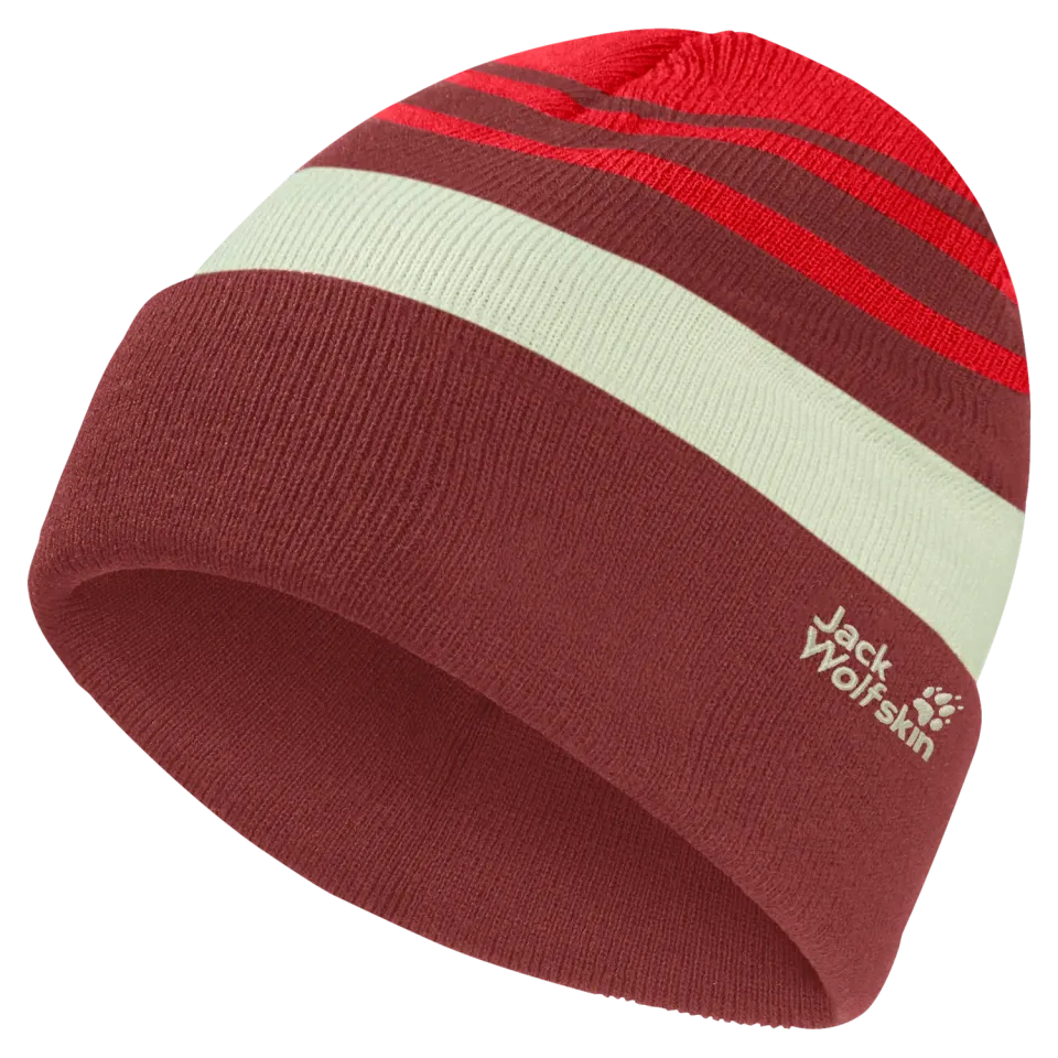 Jack Wolfskin Stripy Knit Beanie K bonnet enfant acrylique