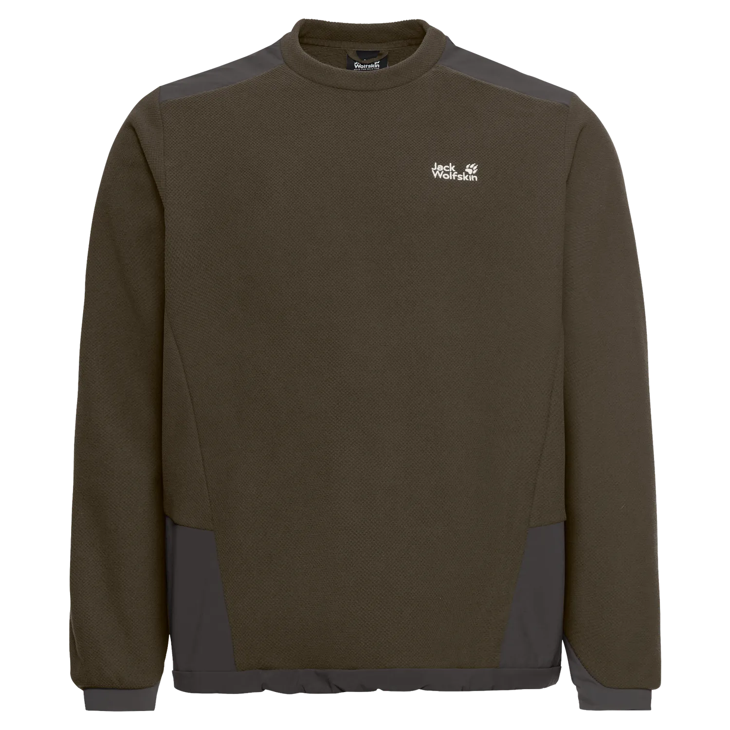 Jack Wolfskin Cold Ridge Crewneck M pull polaire chaud