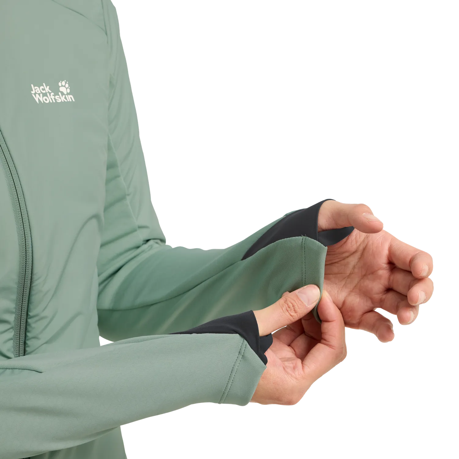 Jack Wolfskin Astrotrail Hooded Hybrid W veste femme déperlante