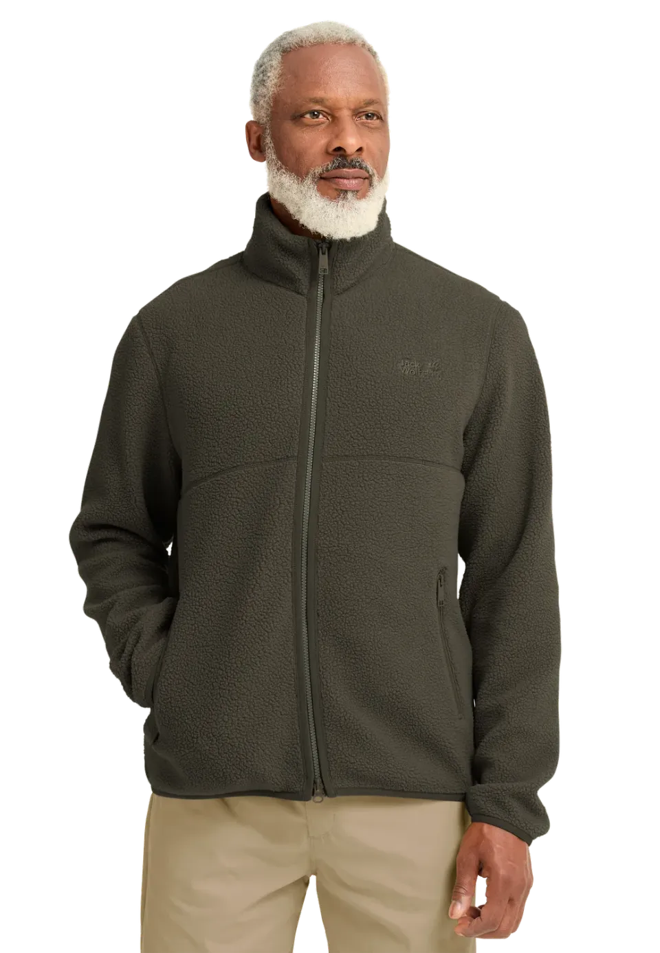 Jack Wolfskin Lite Curl FZ M polaire homme zippée