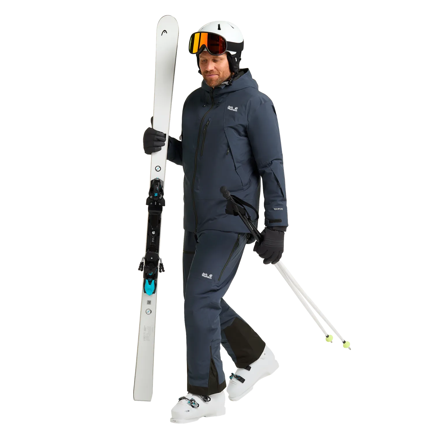Jack Wolfskin Ins Ski gants ski isolés manchette longue