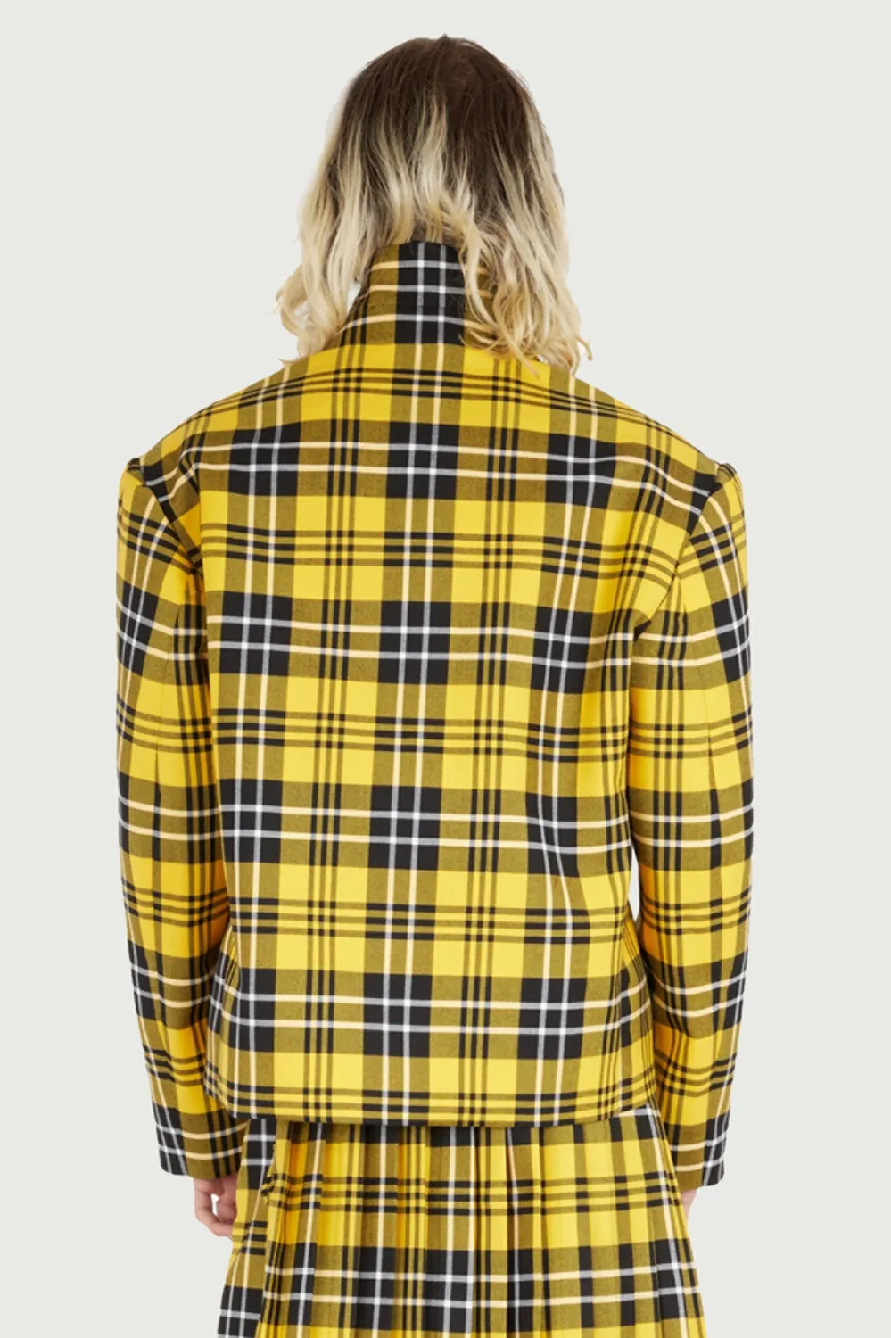 JEANNE FRIOT Clueless Jacket veste tartan laine upcyclée