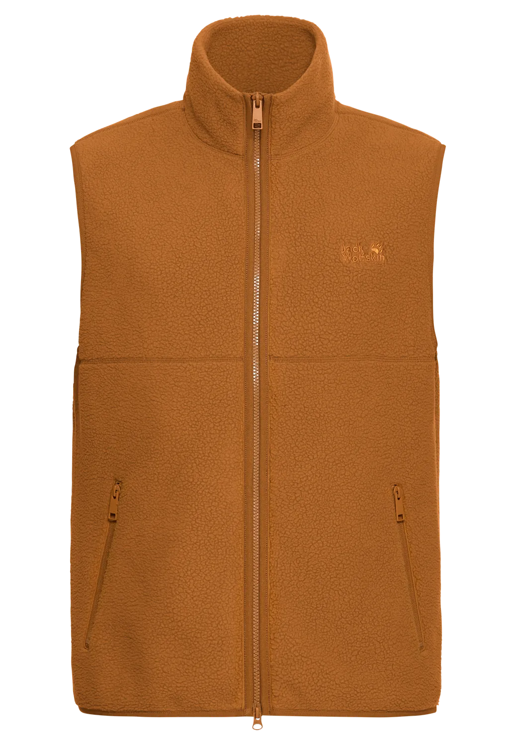 Jack Wolfskin Lite Curl Vest M gilet polaire col montant