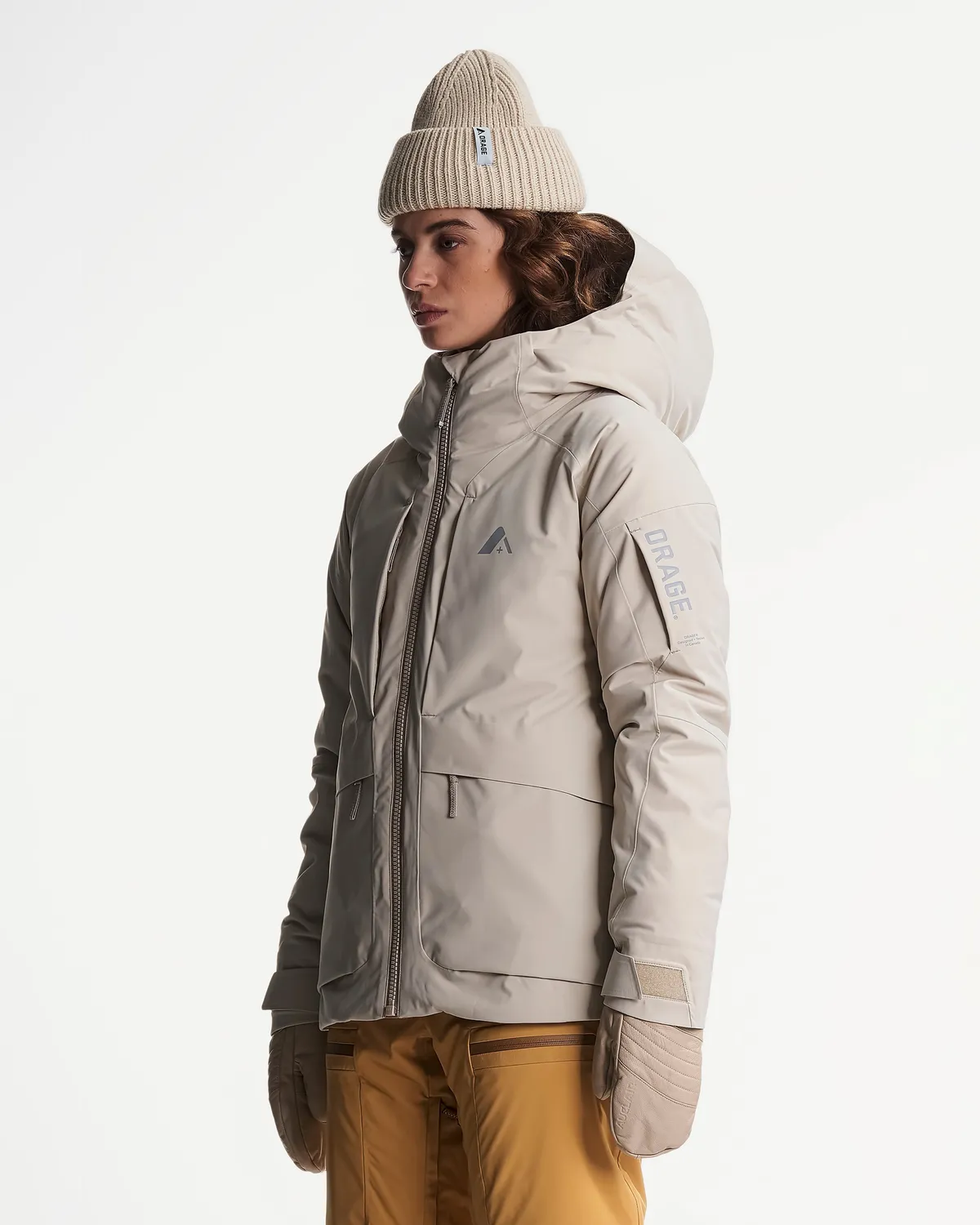 Orage Glades R21006 veste ski femme Dark Birch isolante