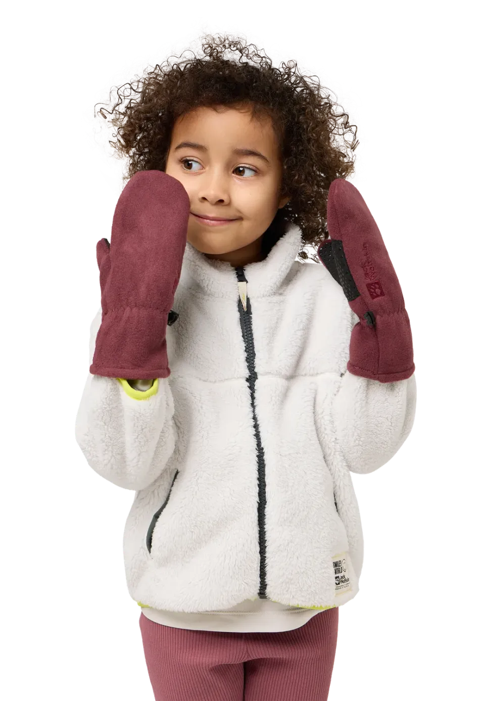 Jack Wolfskin Fleece Mitten moufle enfant polaire