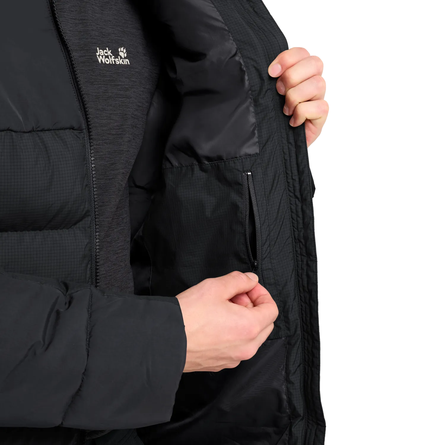 Jack Wolfskin Icy Hollow veste hiver homme chaude