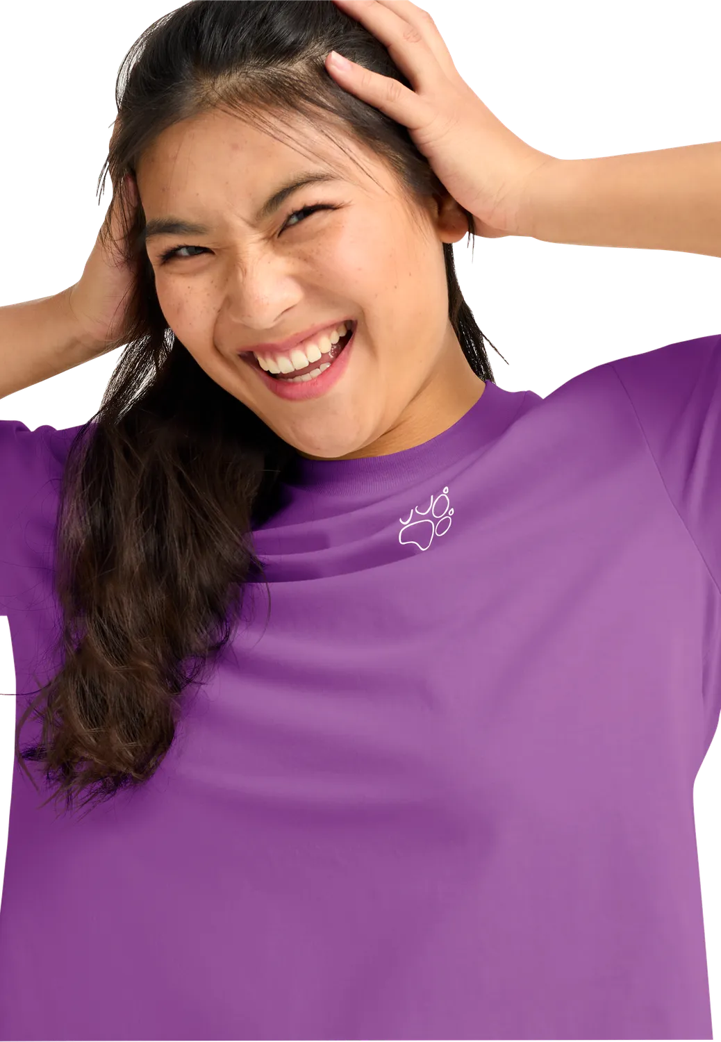 Jack Wolfskin Celebrate the Paw t-shirt femme coton
