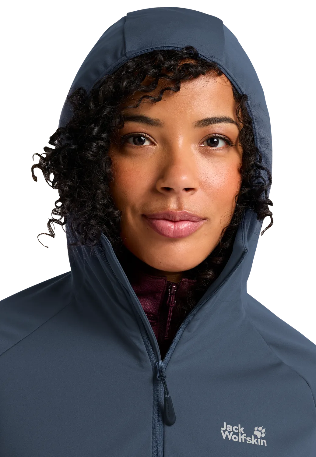 Jack Wolfskin Hike With Me Hoody W veste femme coupe-vent