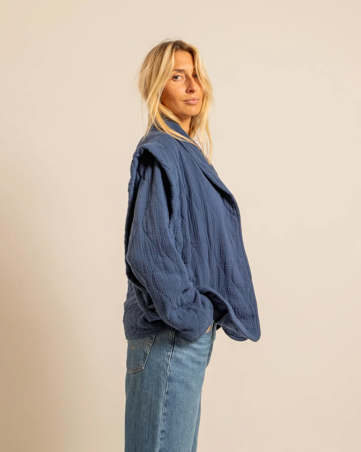 AOKYANOS San Francisco kimono nuit taille unique