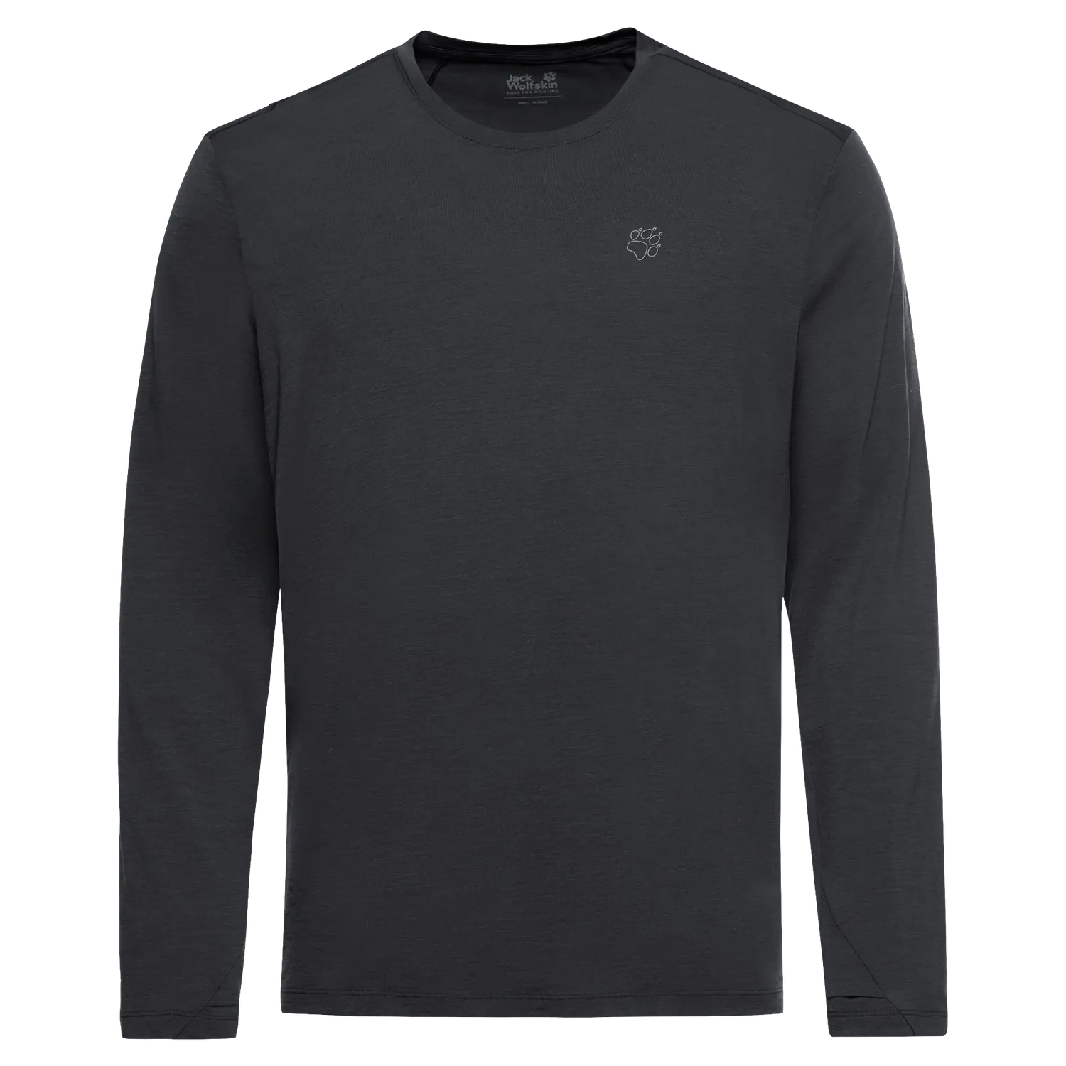 Jack Wolfskin Wool LS M t-shirt laine homme manches