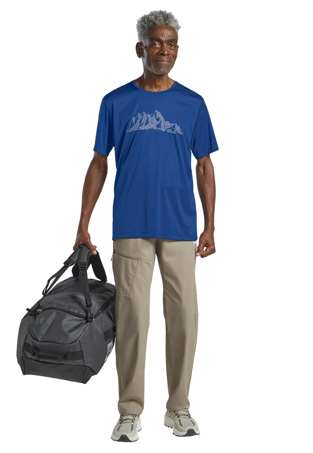 Jack Wolfskin Peak Graphic T t-shirt homme respirant