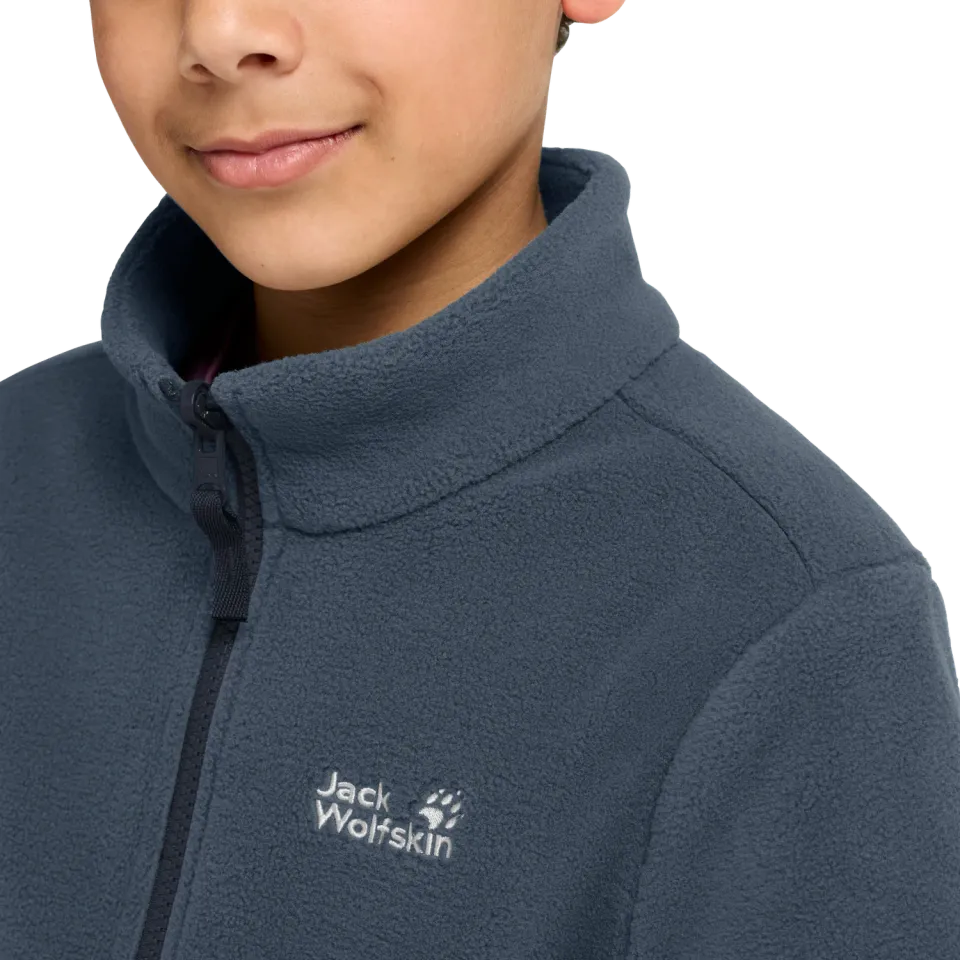 JACK WOLFSKIN TAUNUS 200 FZ K veste polaire enfant chaude