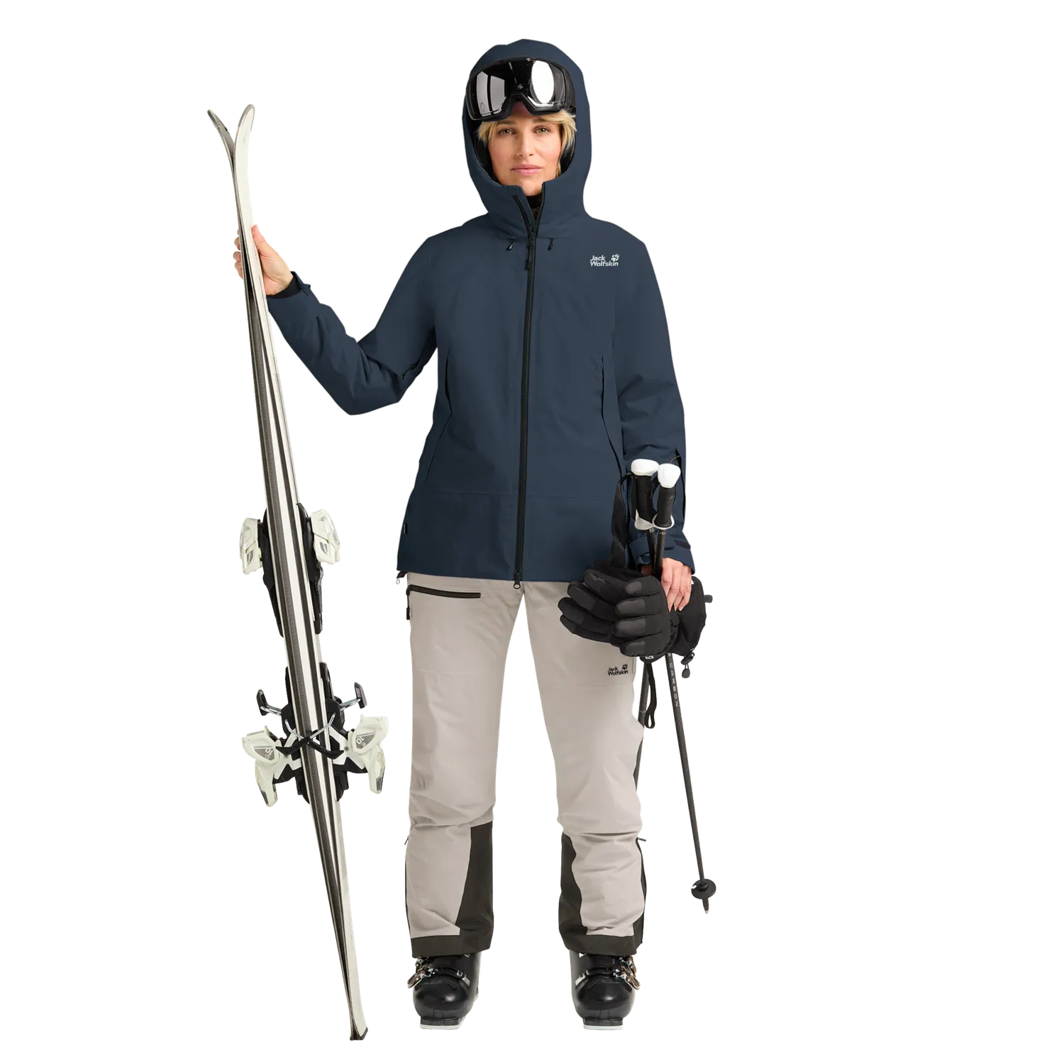 Jack Wolfskin Flowline Pro 2L Ins veste ski femme isolée