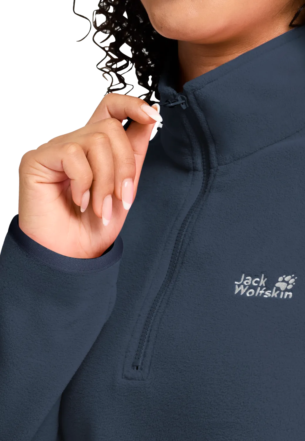 Jack Wolfskin Taunus 100 HZ W polaire femme col zippé