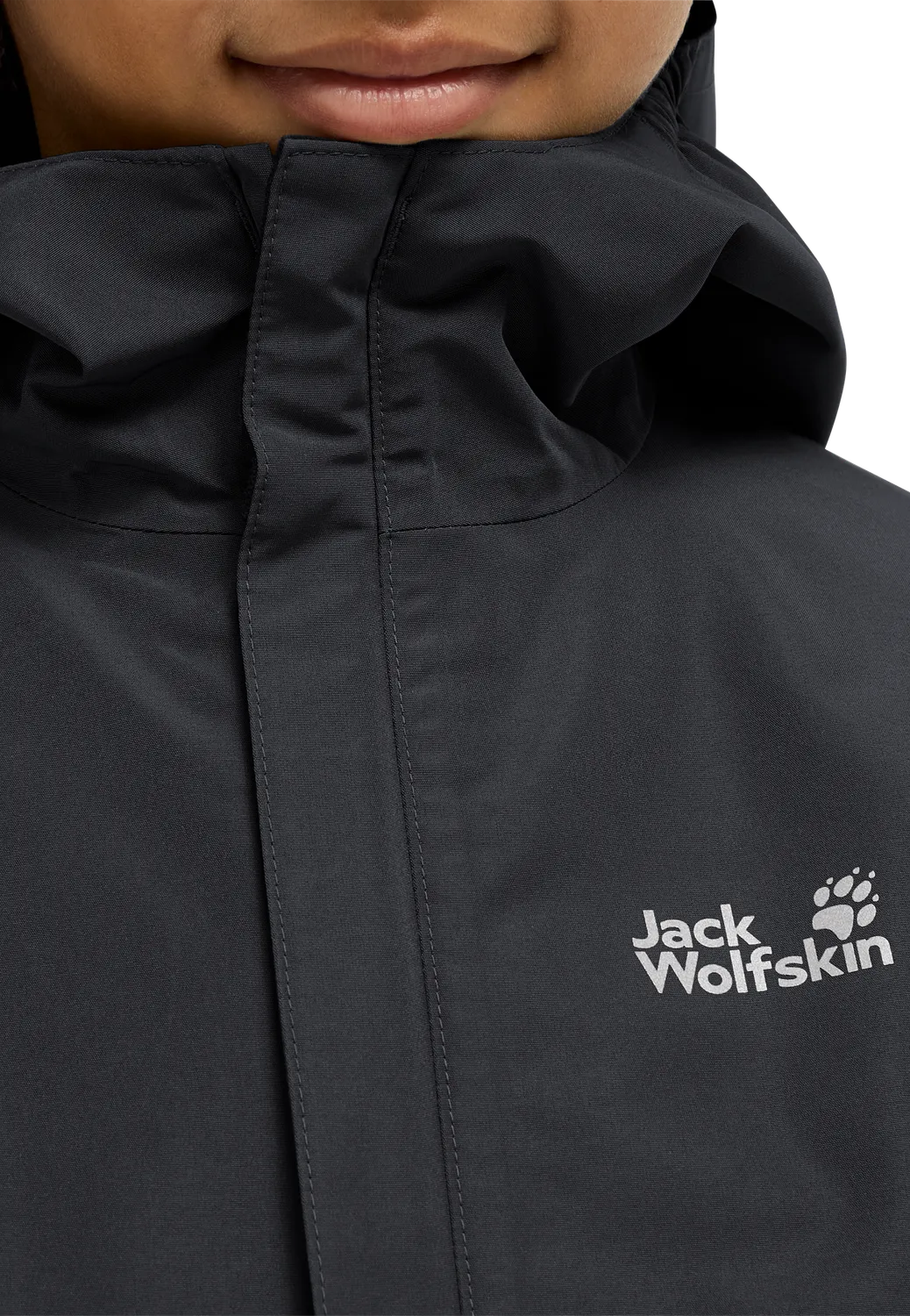 Jack Wolfskin Haze 2L JKT K veste pluie enfant Texapore