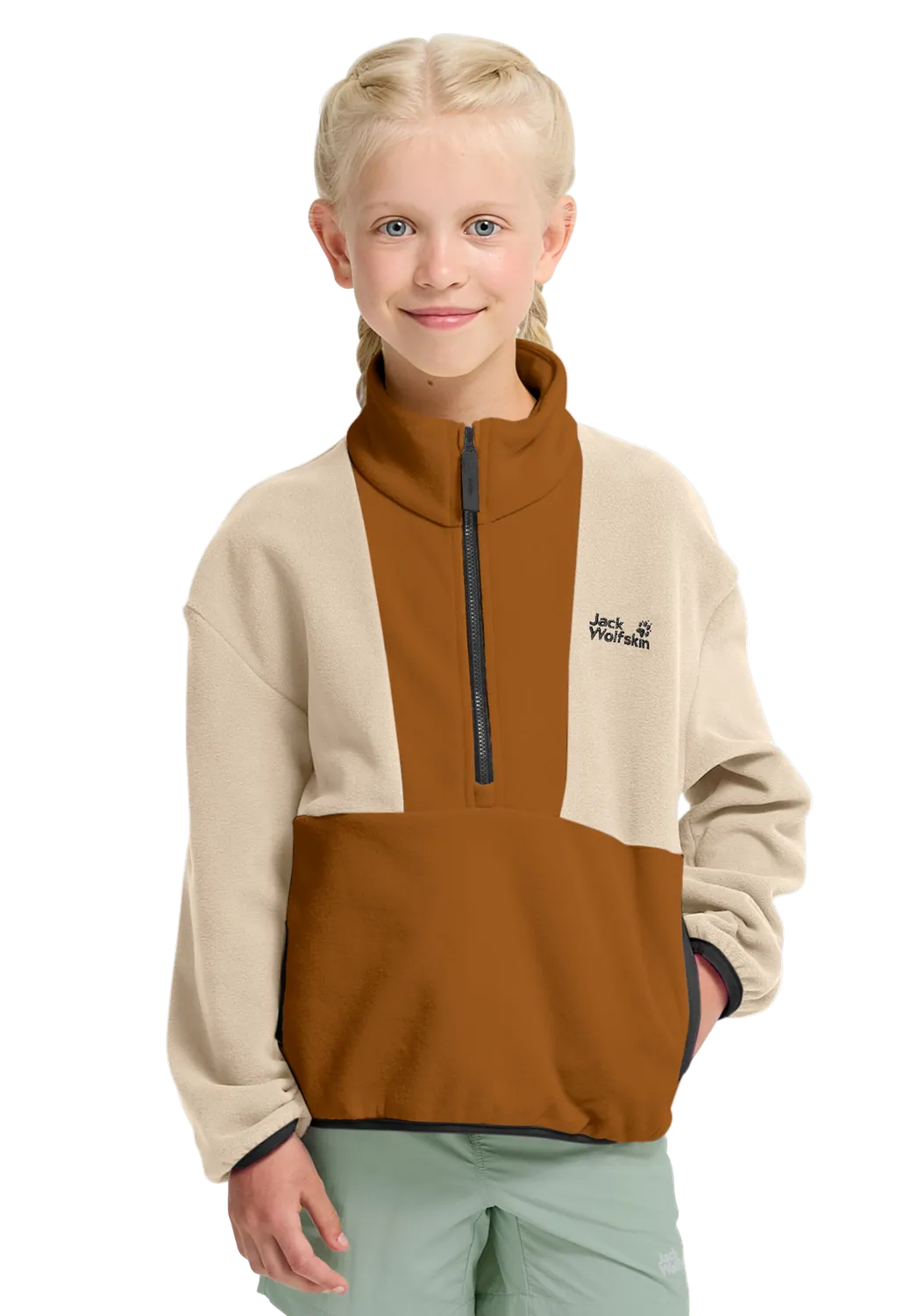 Jack Wolfskin Taunus Colorblock HZ K pull enfant