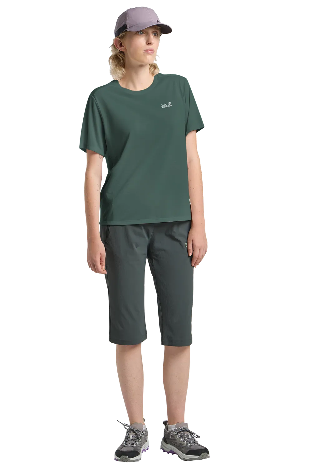 JACK WOLFSKIN VONNAN S/S T W t-shirt femme respirant