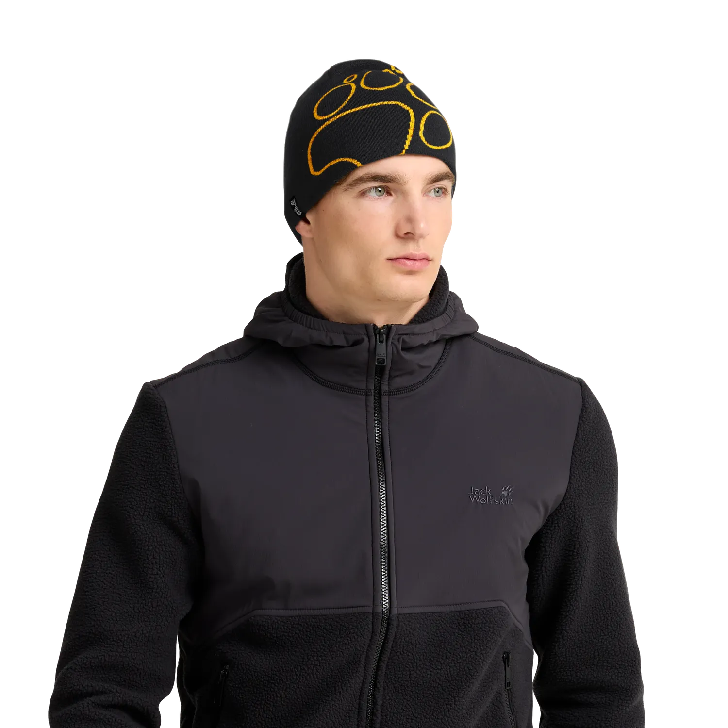 Jack Wolfskin Paw Beanie bonnet chaud unisexe
