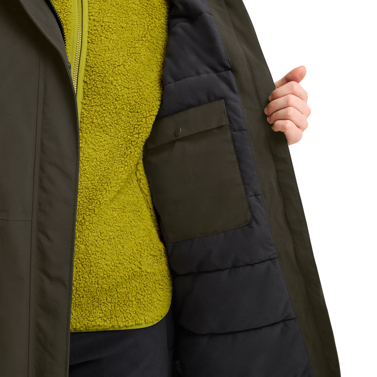 Jack Wolfskin Ice Flare Parka W parka hiver femme imperméable