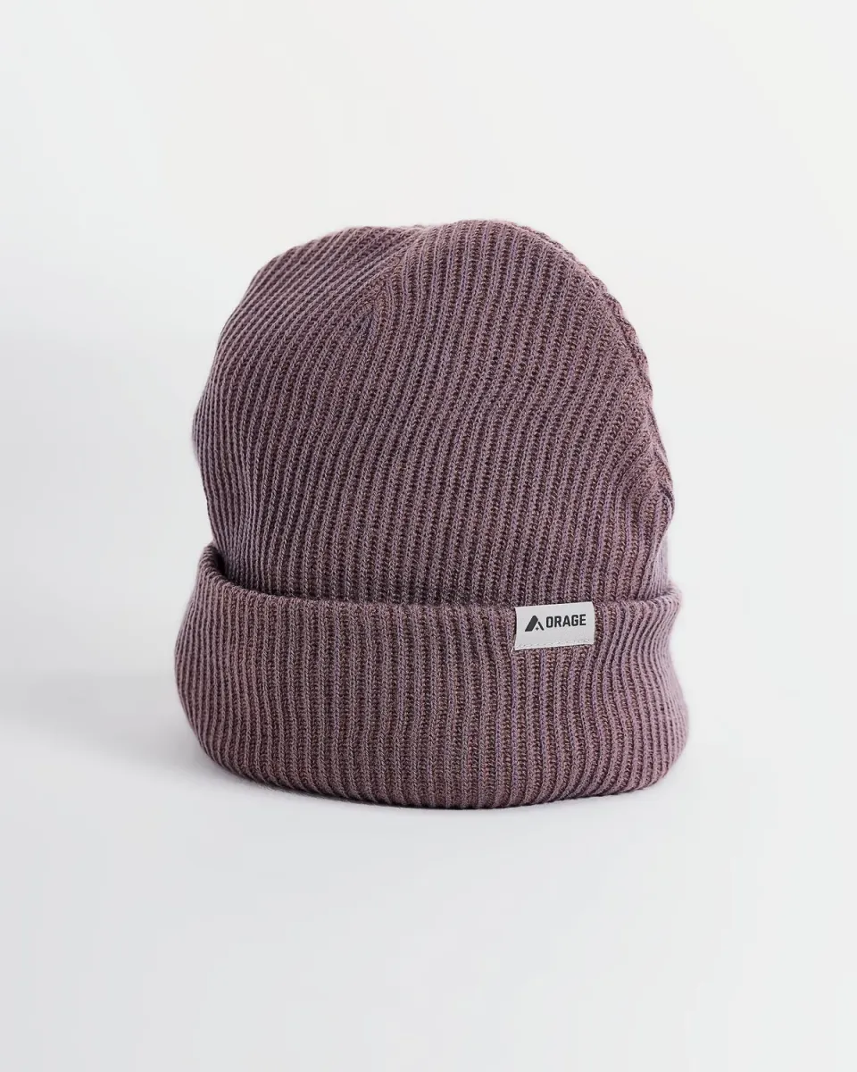 Orage Snowside Beanie bonnet basalte chaud