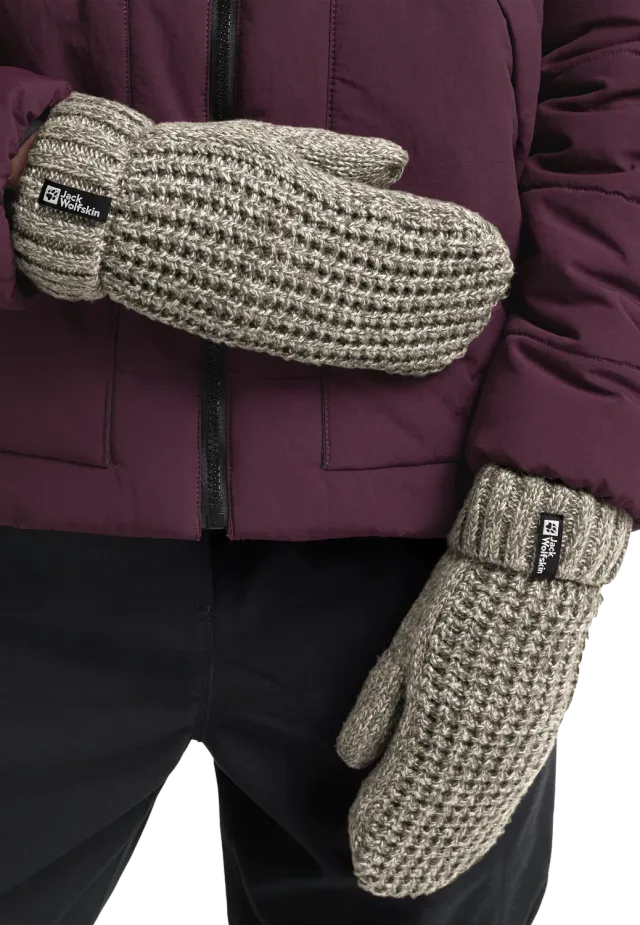 Jack Wolfskin Medley Knit Mitten W moufles femme chaudes