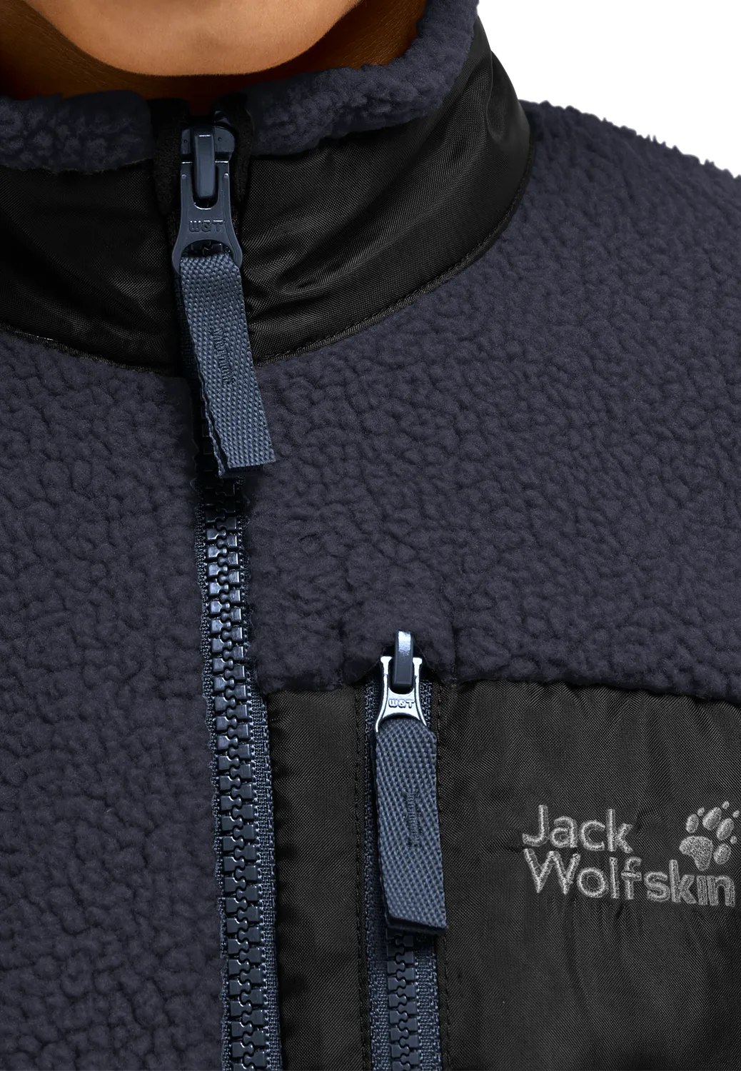 Jack Wolfskin Lite Curl FZ K polaire enfant zippée chaude